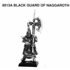 1995 Dark Elf Black Guard of Naggaroth Marauder Miniatures 8513a1 - metal